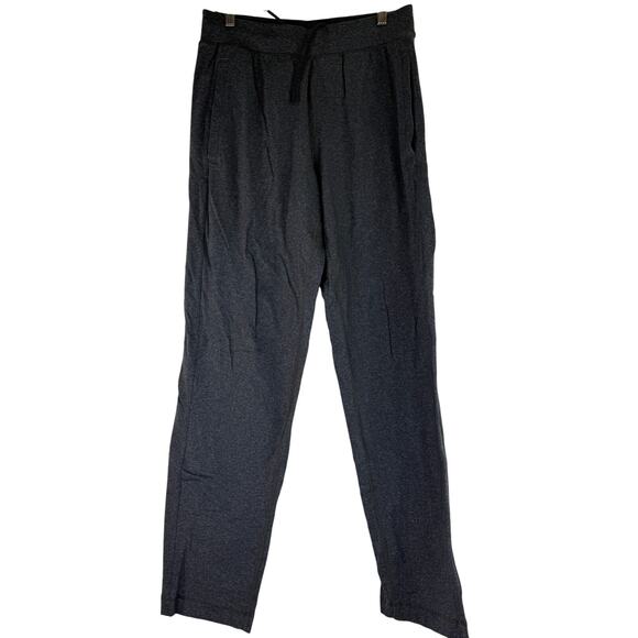 Lululemon Men's Heathered Grey Discipline Sweat Pants Size Medium - Picture 1 of 8